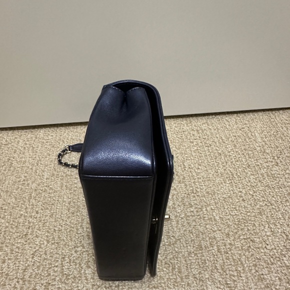 Chanel Classic Mademoiselle Chevron Crossbody Flap Bag - Picture 8 of 10